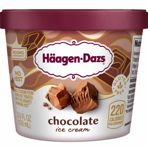 Haagen Dazs Ice Cream 3.2oz | 6