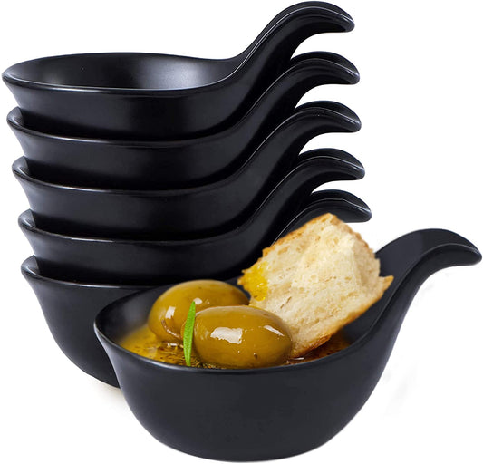 Modern Dip Bowln 3oz - Black | Rental