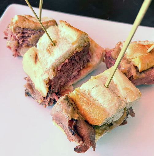 Mini Dry Aged Roast Beef Sandwich | 4 Portions