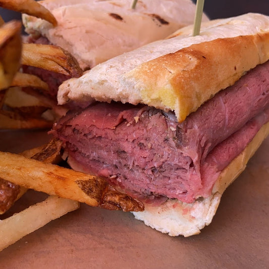 Dry Aged Roast Beef Sandwich