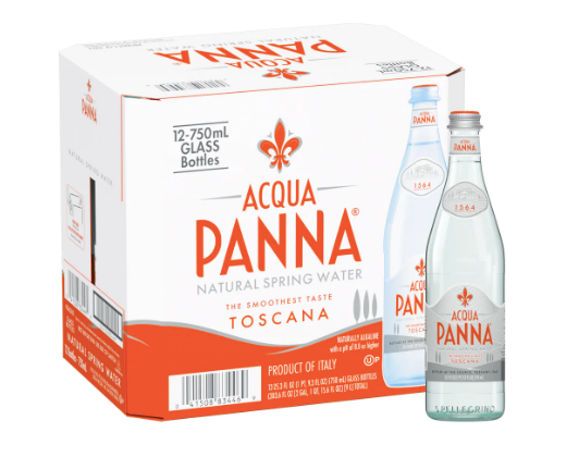 Aqua Panna Still Water 750ml bottle - Case of 12