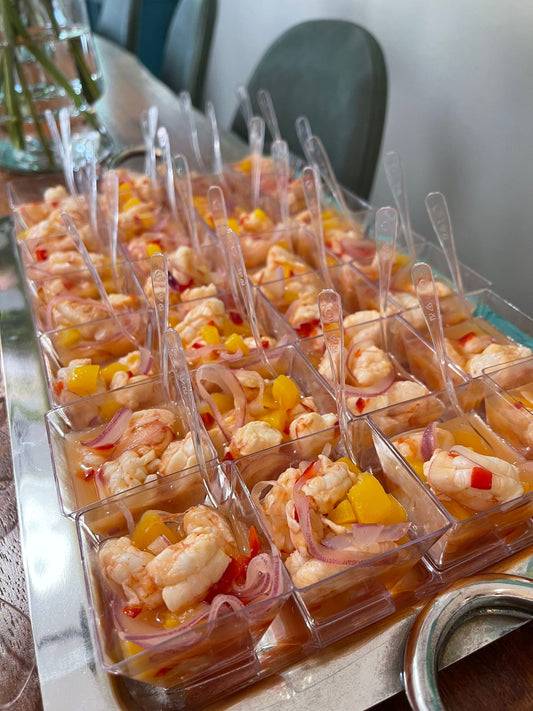 Shrimp Ceviche Shot - GetTheCook