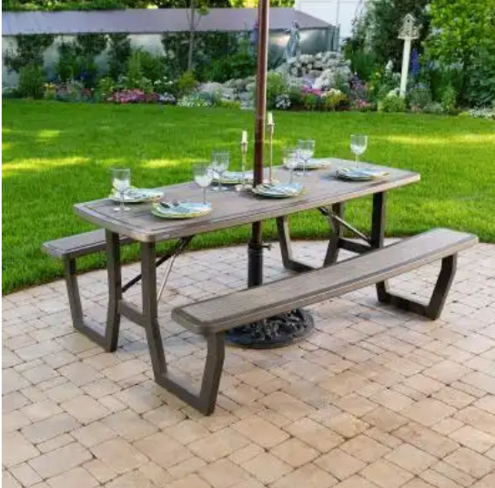 Foldable Picnic Table Rental | Rectangular